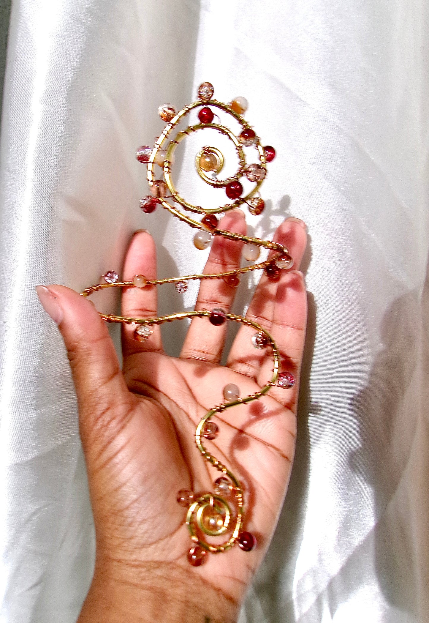“Shades of Brown” Arm Cuffs