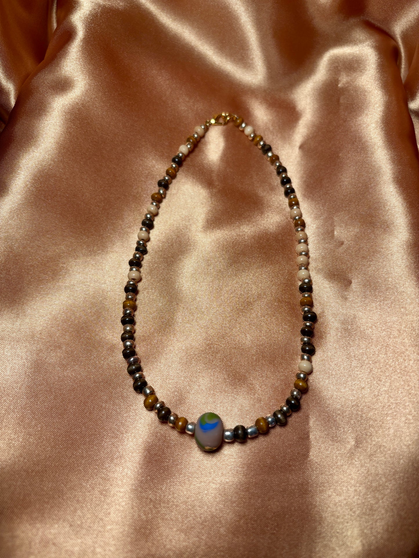 16” Wooden Beaded Choker [MTO]