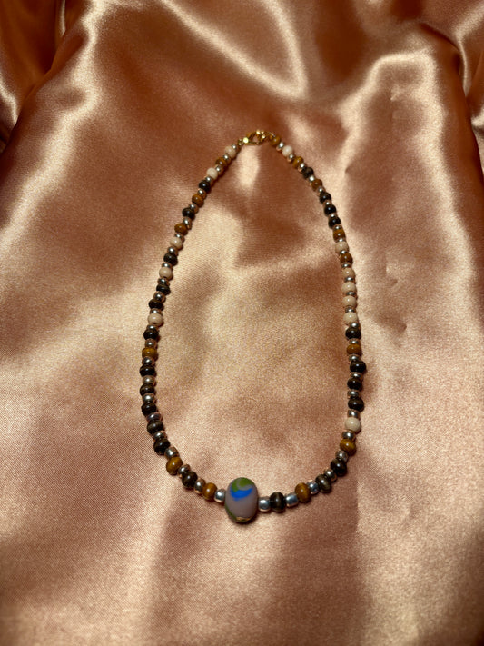 16” Wooden Beaded Choker [MTO]
