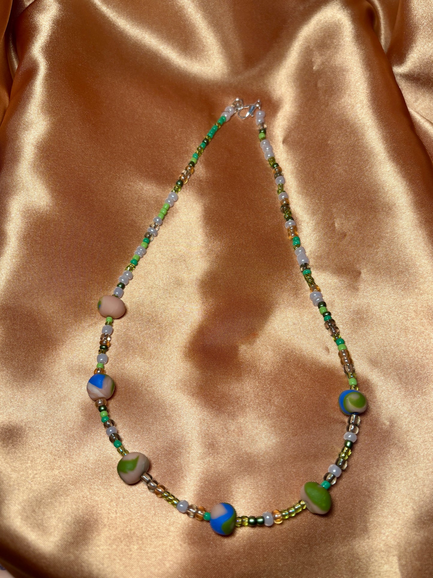 Simple Mixed Bead Necklace [MTO]