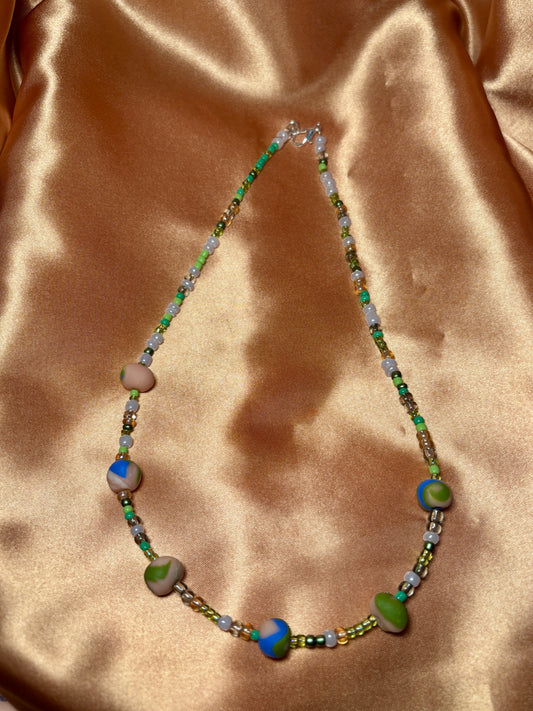 Simple Mixed Bead Necklace [MTO]