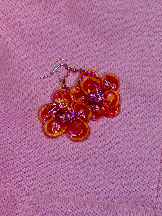 Yellow Tip Flower Earring [MTO]